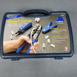 Data Shark Network Tool Kit # 70007 Crimpers Strippers Cutter Punch Down PA70007